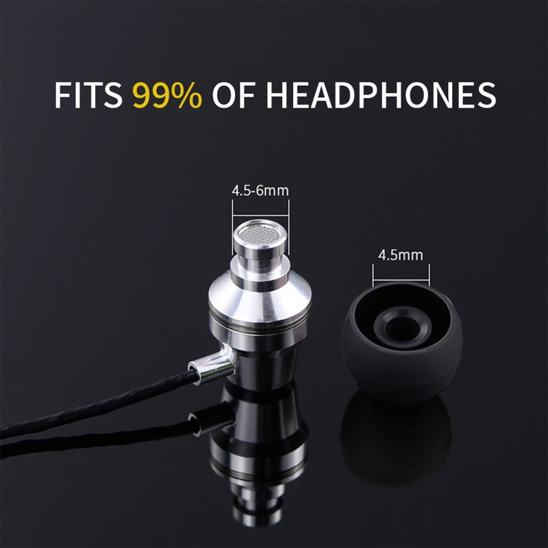1-20Pairs Soft Silicone Replac - Silicone Ear Tip Replacement 评论和价格
