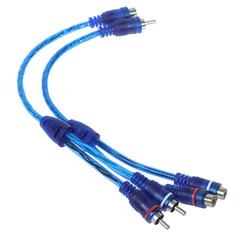 1pcs High Quality Car MP3 Audi - Audio Splitter Y 评论和价格