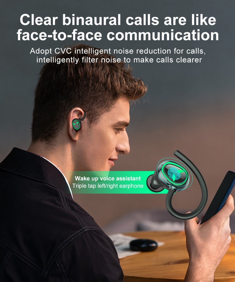 Custom sports Bluetooth earpho - Sports Earphone Hook 评论和价格