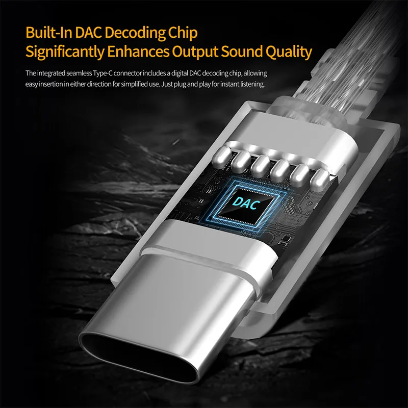 KZ Earphones Cable OFC Silver  - Usb C Earphone 评论和价格