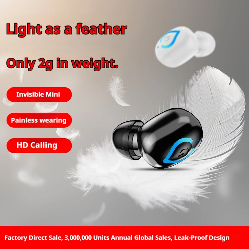 Mini Wireless Bluetooth Headph - Bluetooth Headset On Ear 评论和价格