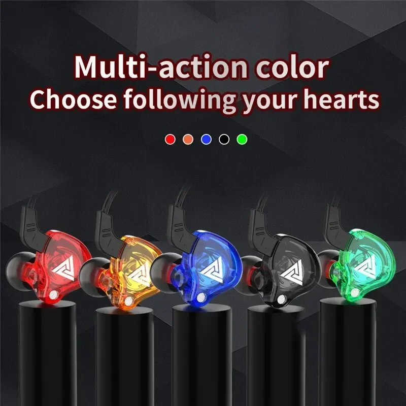 Original QKZ AK6 Copper Driver - Wired Earphone Mic 评论和价格
