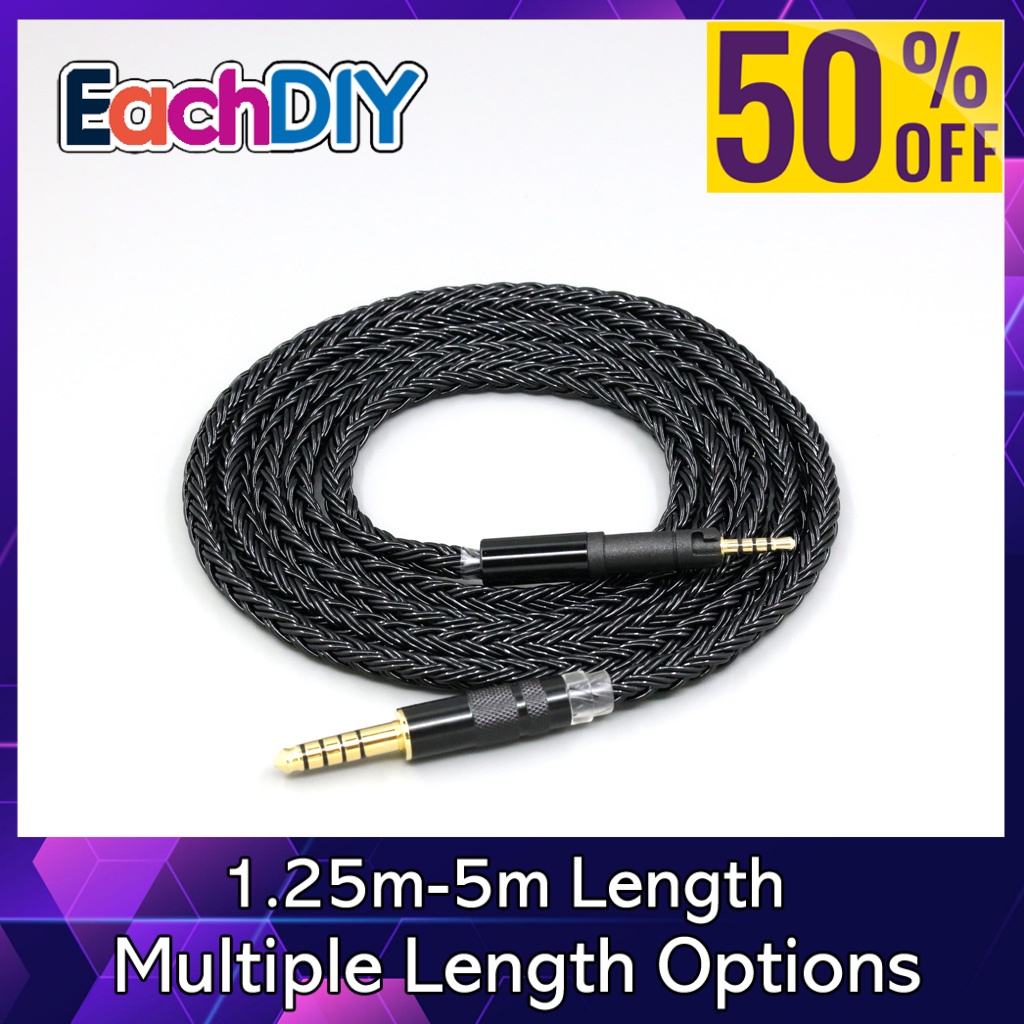 16 Core Black Braided HIFI Aud - Sennheiser Headphone Hd 560S 评论和价格
