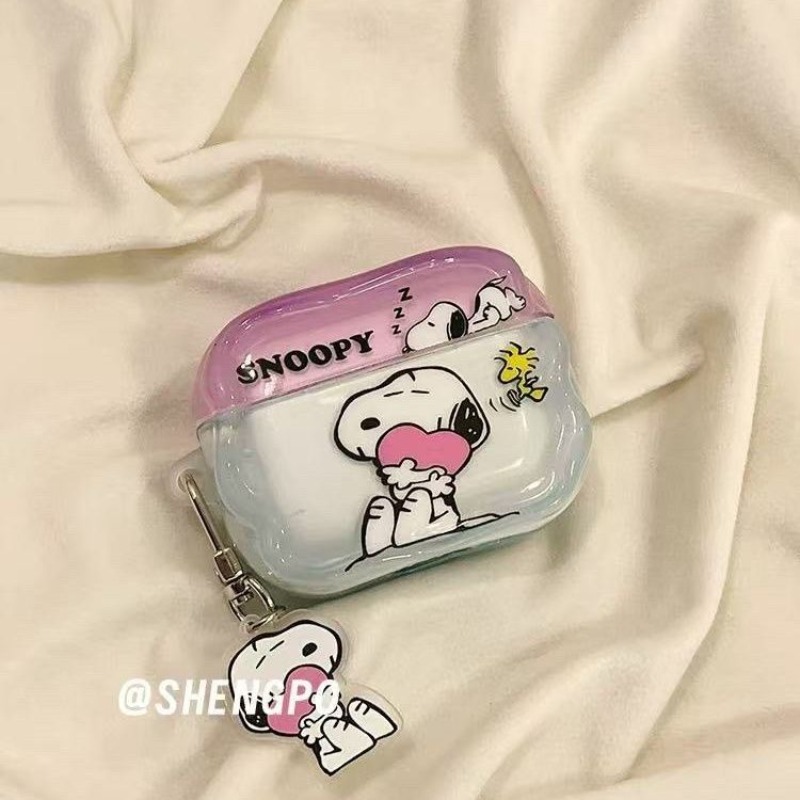 Anime Snoopy Headset Case Is S - Bluetooth Headset On Ear 评论和价格