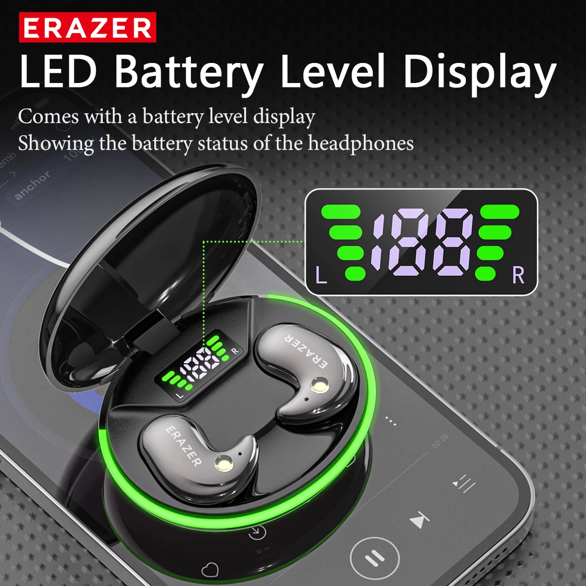 EARZER XF58 In-Ear Bluetooth H - Usb C Earphone 评论和价格